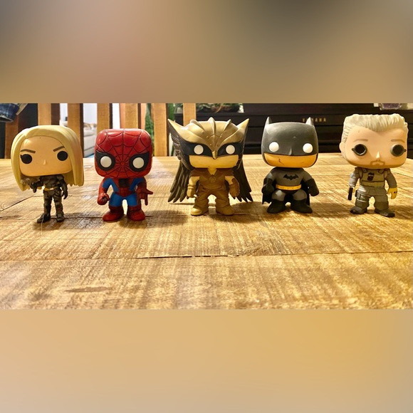 Funko Pop Super Hero Lot. Pre-owned. - Picture 1 of 7